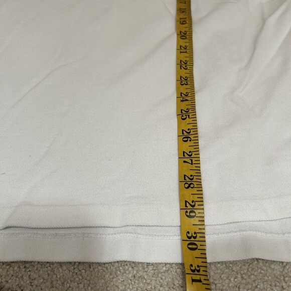 VTG Ralph Lauren Polo Shirt Men's Size XL White Crest RLPC Embroidered Pony 90s - Picture 6 of 7